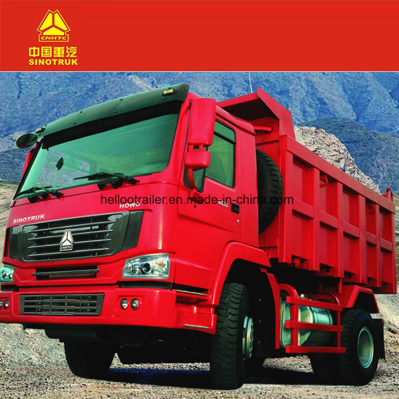 Diesel Type Fuel 4*2 Sinotruk-HOWO Dump Truck Trailer