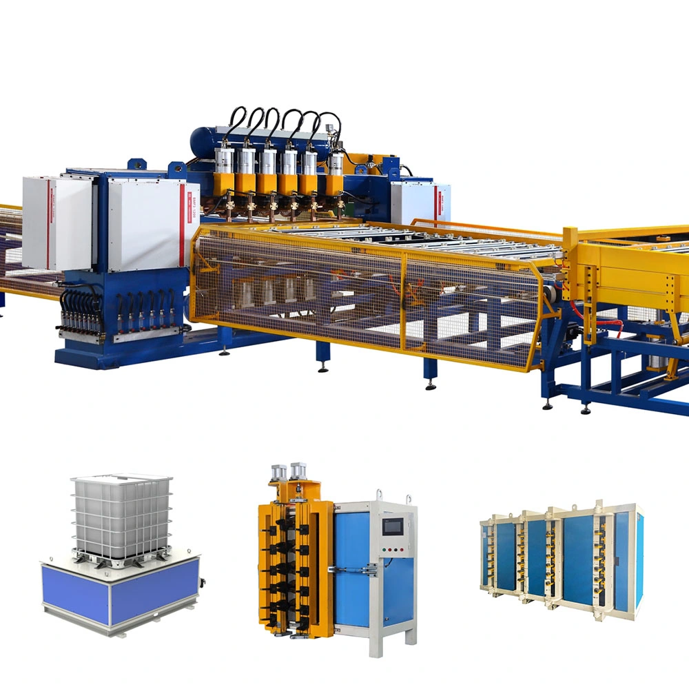 Automated IBC Welding System Industrial Welding Equipment for Ibcs