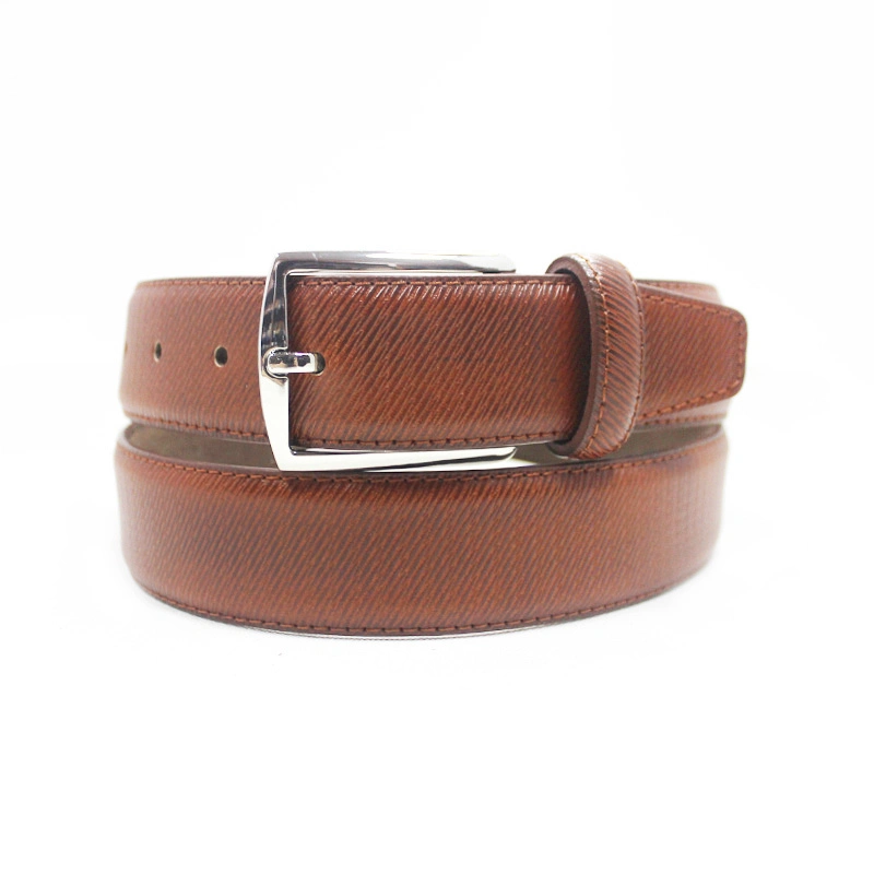 Whole Sale China Manufacturer Belt Factory Genuine Leather Belt 35-16101