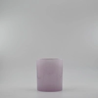 Best Quality Colorful 10oz Frosted Candle Jars for Candle Making