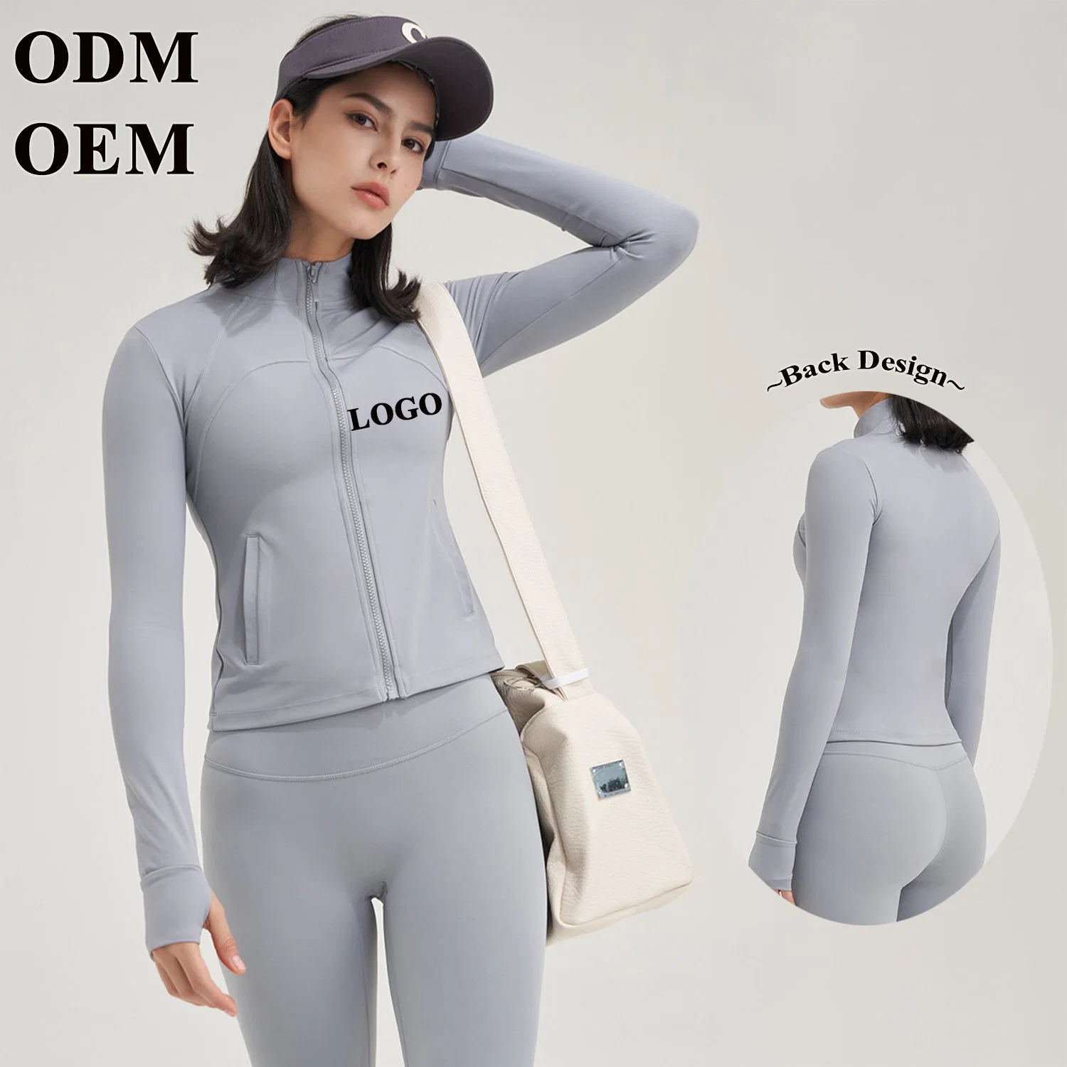 Long Sleeve funda deportiva Zip Mujeres camiseta de Yoga fitness gimnasio Top Activewear cálido invierno abrigos de mujer ropa de entrenamiento correr