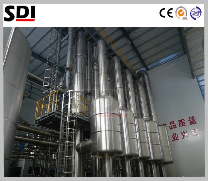 High Efficient Multi Effect Vacuum Evaporator Concentrator