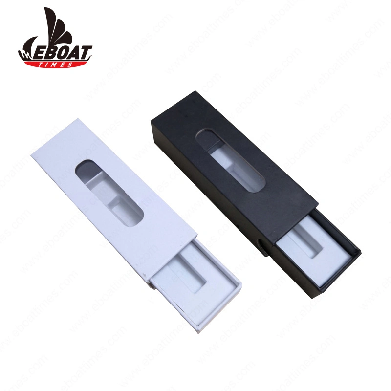 Eboattimes White Ceramic Vape Cartridge Child Proof Packaging with Foam Insert