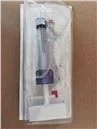 Disposable Medical Cardiology Balloon Inflation Device Indeflator White Type