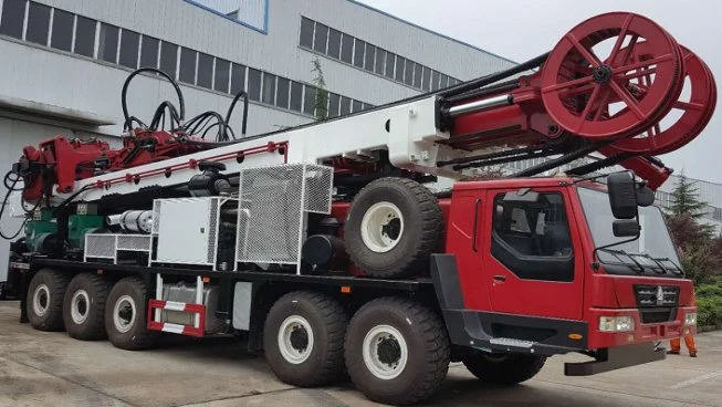 Velocidad rápida Vehicle-mounted Coalbed metano Multifunctional Drilling Rig