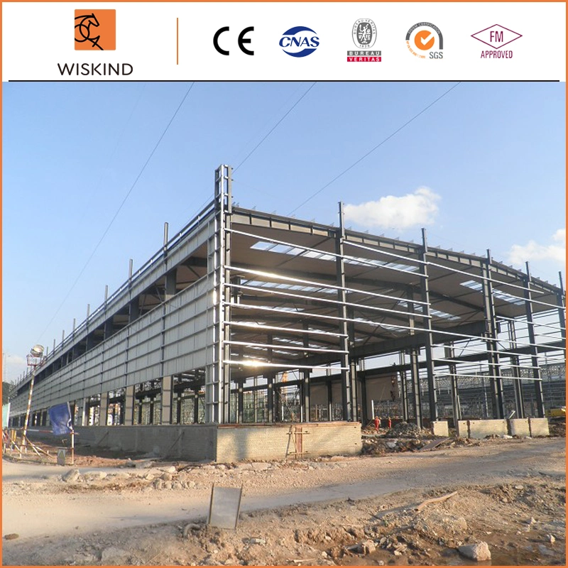 Prefab H-Section High Design Steel Frame for Office Space