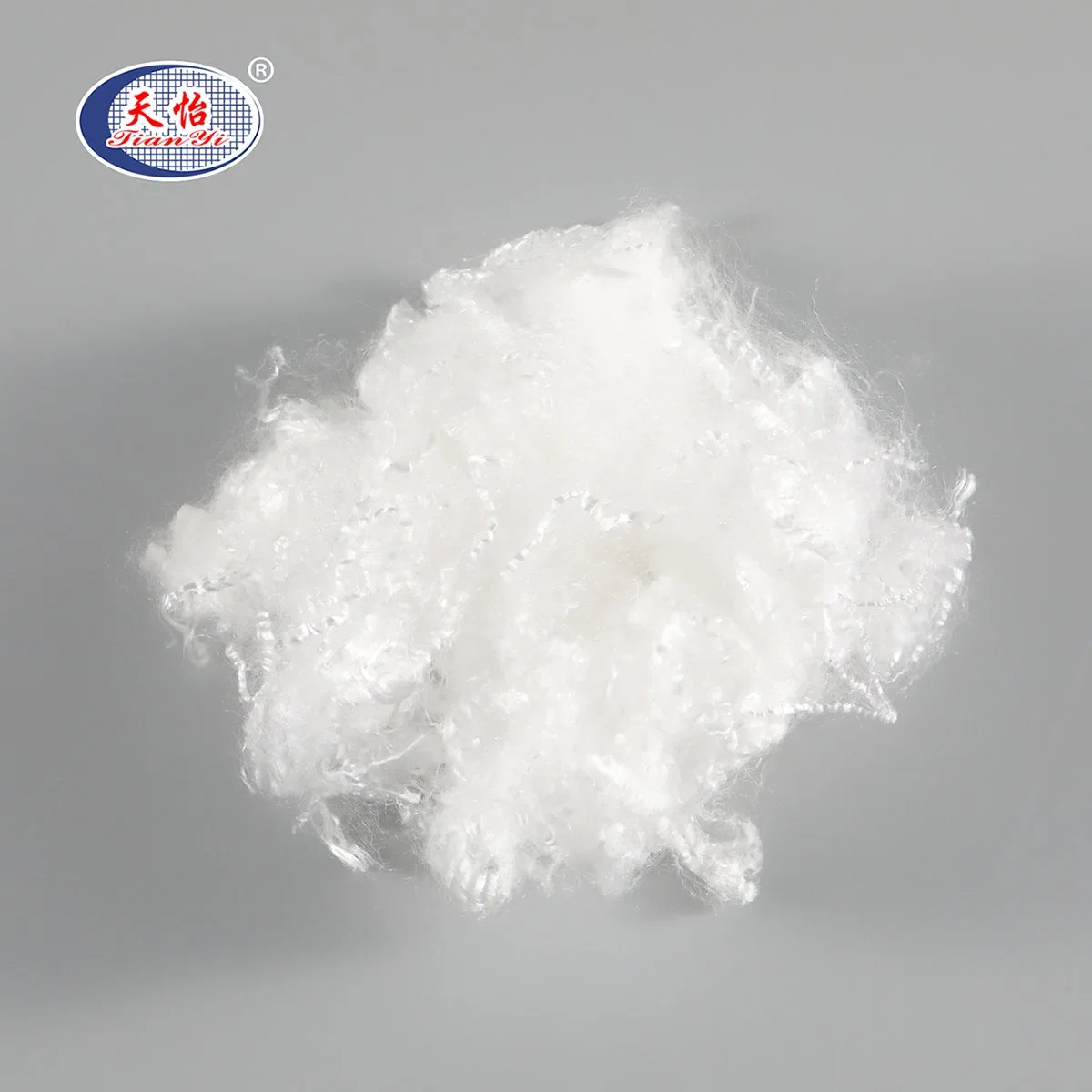 Long Service Life PVA Water-Soluble Curled Fiber 60-90 &ordm; C for Military Field