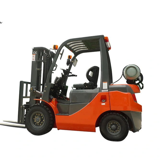 Chinese1.5 Ton LPG Gas Forklift 1500kg Propane Indoor Conter Balance Fork Lift Gas Forklift with Gasoline Engine Price