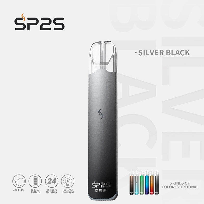 Стиль линии Vapozier подъемом на заводе sp2s E сигареты не одноразовые Vape перо 400 отшелушивающей подушечкой