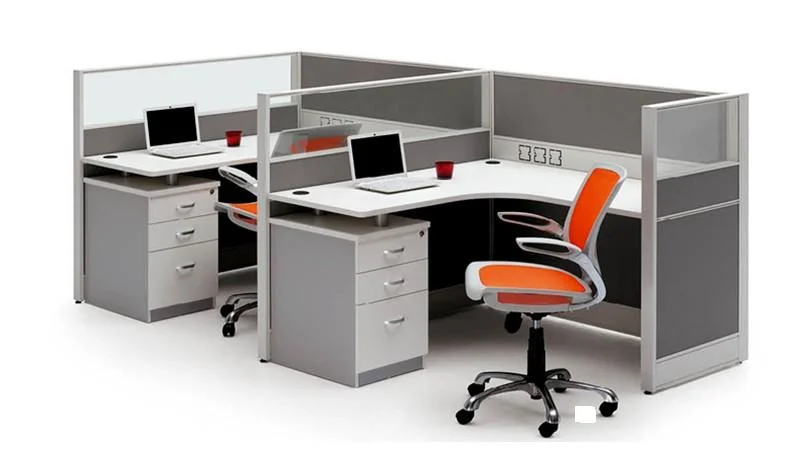 Modern Curved Office Workstation Modular Office Partition Desk (SZ-WS927)