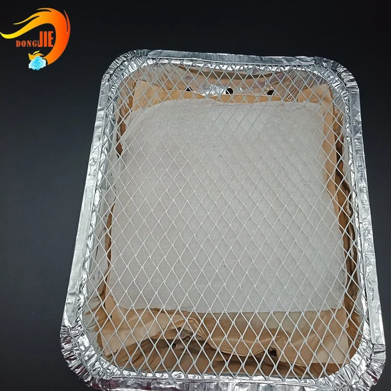 China Supply Expanded Metal Mesh Non Stick BBQ Cooking Mesh