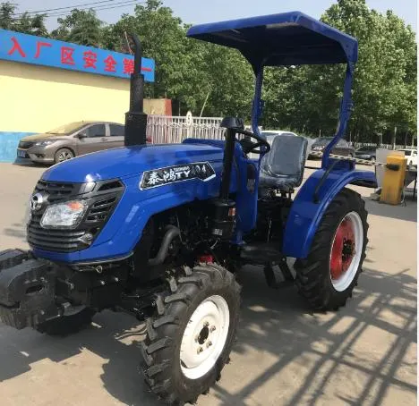 Tractor agrícola de buena calidad 30HP 4WD con techo