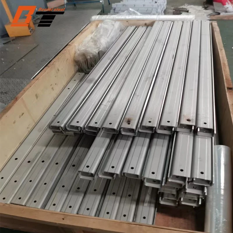 Galvanized Q235B Channel Steel S355 Carbon Steel Material with Excellent Weldability Cold Bending for Construction Machinery Auto Using