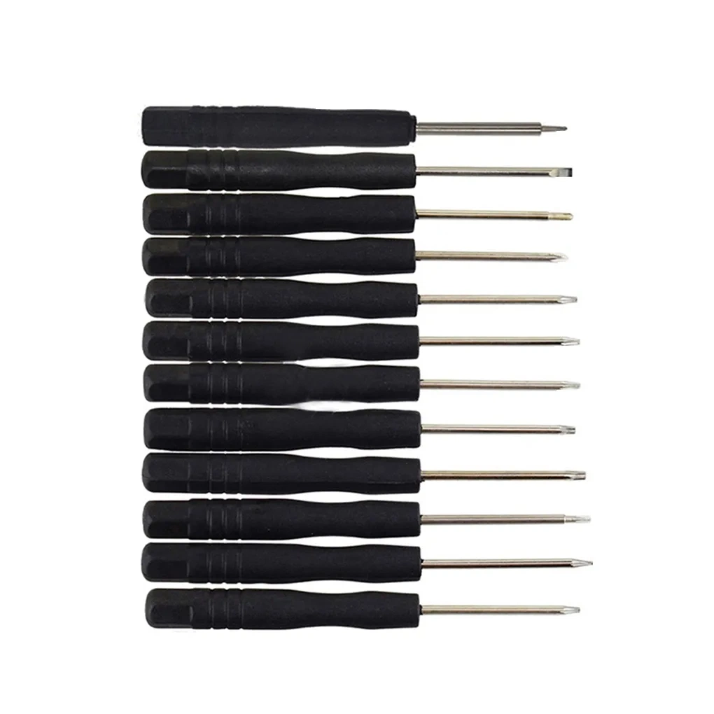 Juego de destornilladores de precisión magnética multifunción Mini 12 PCS Set para Teléfono Tablet PC Herramientas de reparación