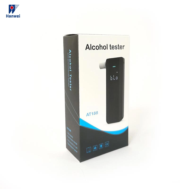 Precio de fábrica Probador digital de alcohol con sopletes, Breathalyzer ODM&amp;OEM, alcoholímetro de conducción de coches borrachos