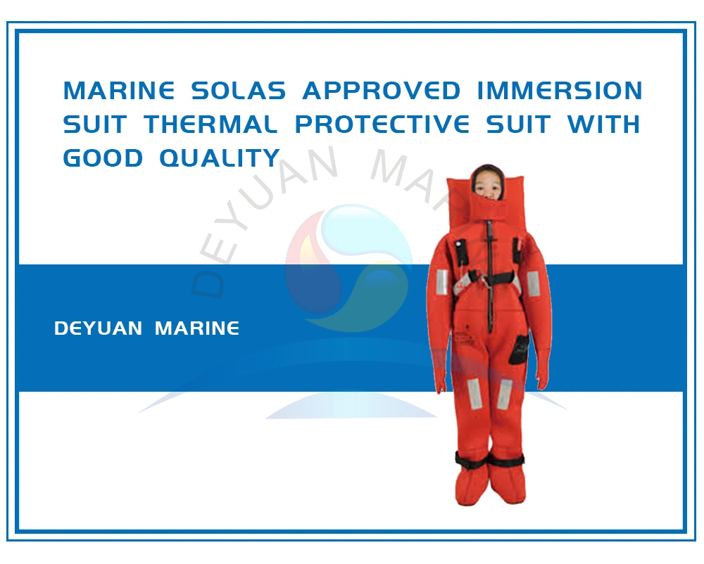 Marine Immersion Suit with CCS and Ec Certification