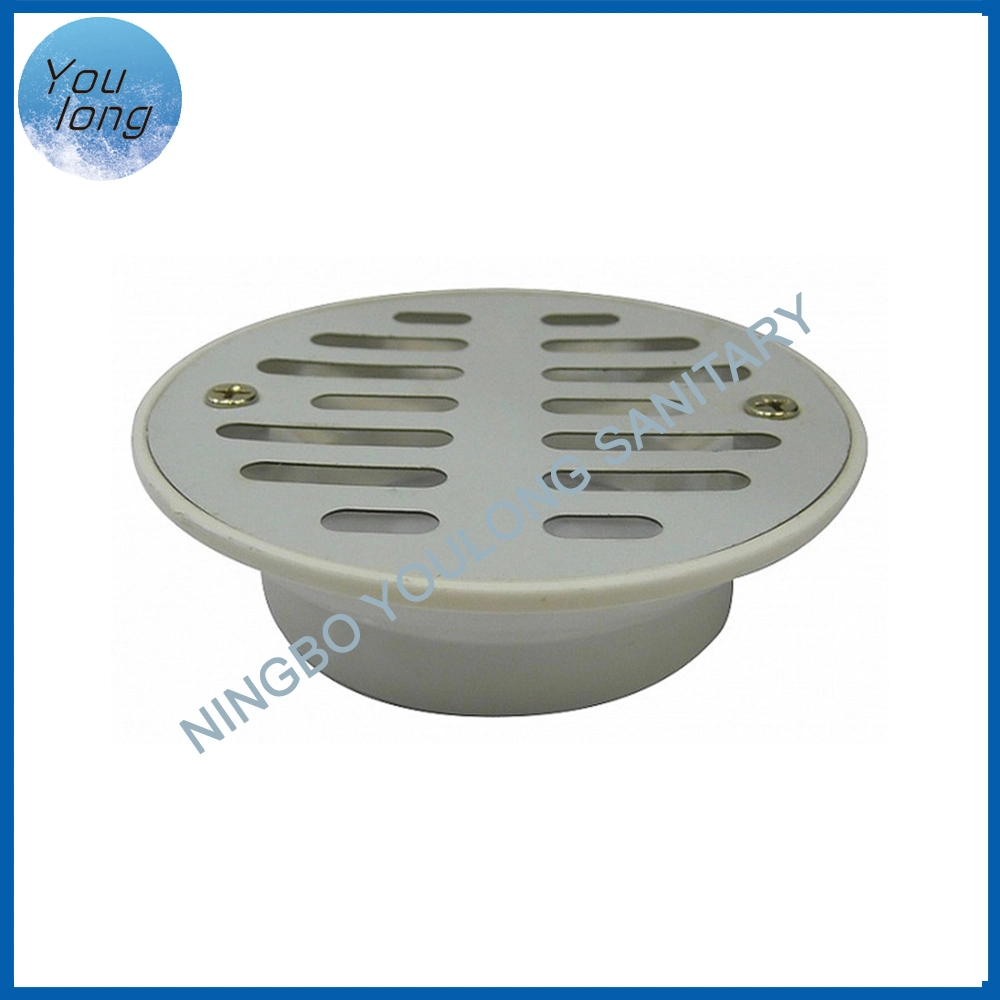 Shower Round Floor Strainer Stainless Steel Floor Drain with Screws