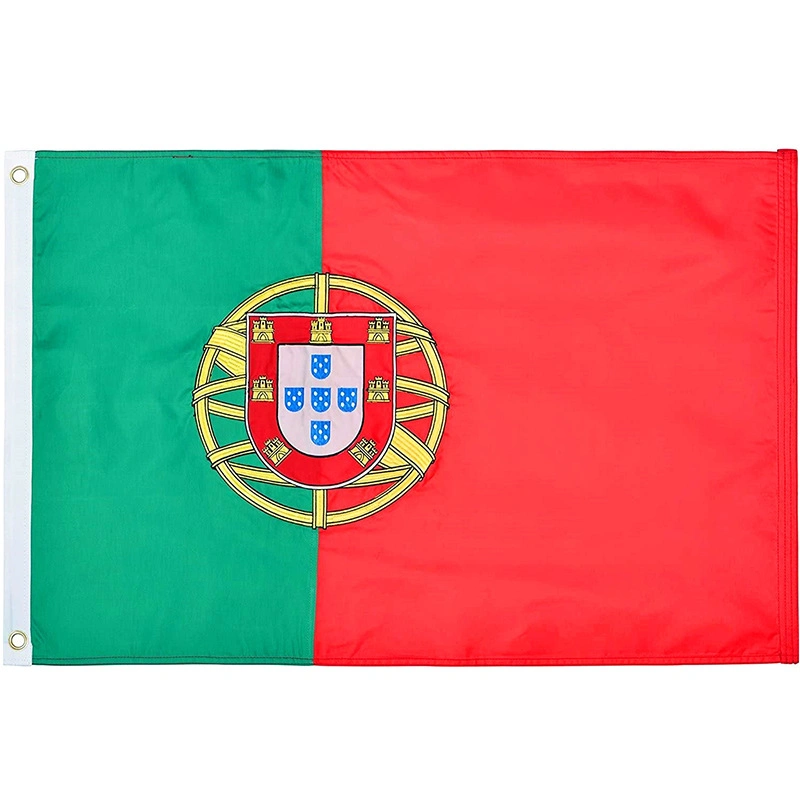 Hochwertige Polyester Portugal National Flagge