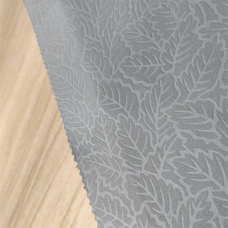 Embossed Dimout Blackout 100% Polyester 320cm Width Hospitality Window Curtain Fabric