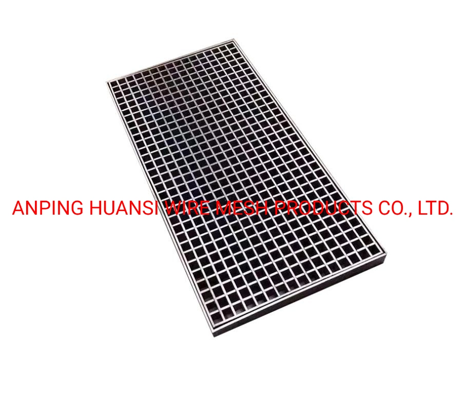 Galvanized and Stainless Steel Grating, Smooth & Serrated, as Trench Cover