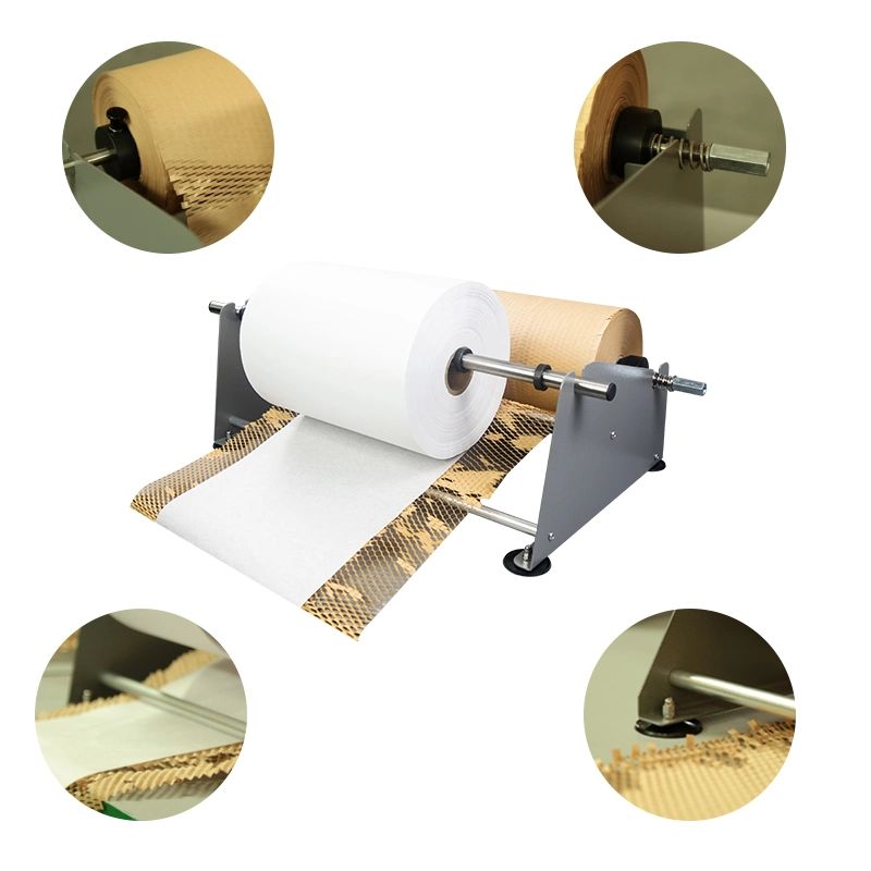 New Trend Roll Cushion Packaging Dispenser Kraft Wrapping Honeycomb Paper Machine