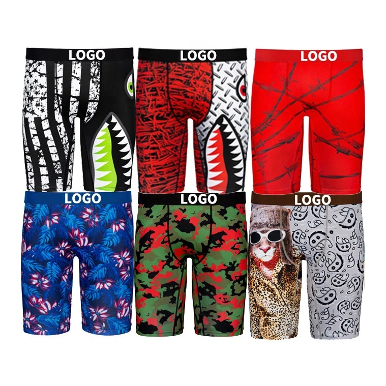 Camouflage Pattern Boxers Mens Underwear Boxer Short Men Underwear