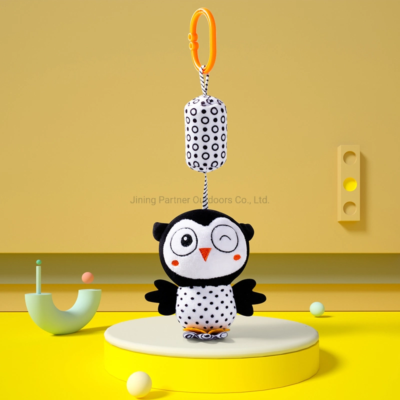 New Design Black Toys with Build-in Wind Chime Sensory Educational Toy Hot Selling High Quality Plush Toys