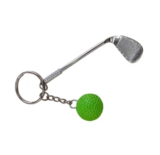 Games Souvenir Metal Pendantl Golf Key Ring