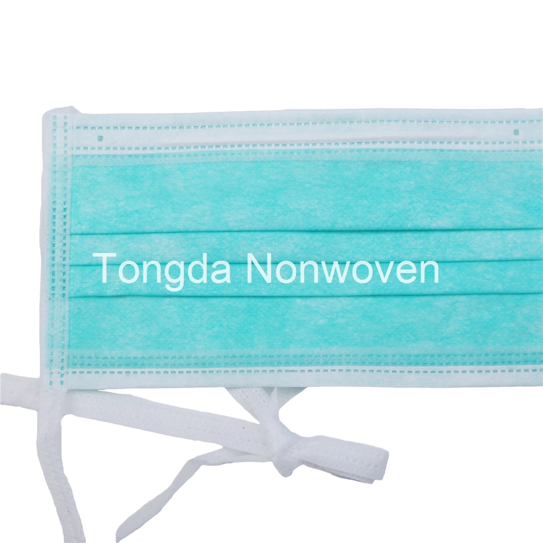 High quality/High cost performance Disposable Medical Face Mask PP Non Woven Blue Color 3 Layers Type Iir Mask with Customized Package