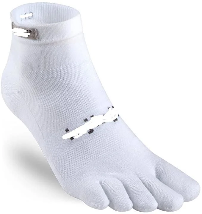 Xianghui Custom Wholesale/Supplier Gray Mini Crew Coolmax Five Finger Split Toe Socks