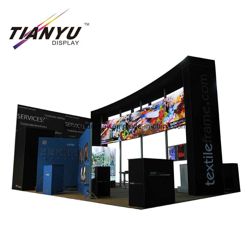 Anúncio de feira de exposições de alumínio Quick Install Booth Trade Show Exibir