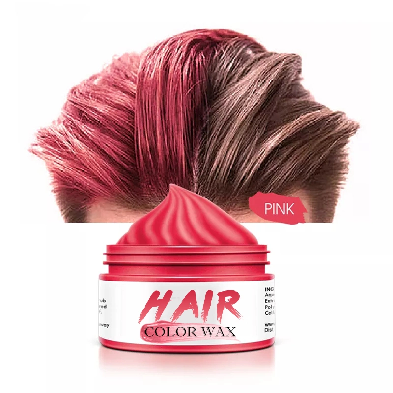 Haar Styling Pomade Material Temporäre Einweg Schlamm Haarfarbe Wachs Von China Supplier