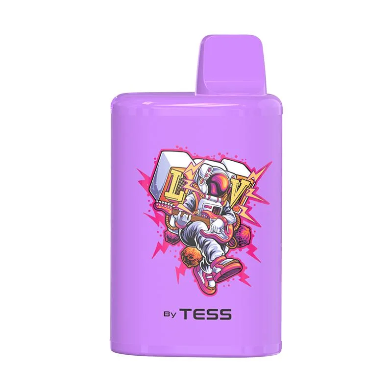 Tess Nuevo Diseño 6000 inhalaciones de 3% desechables Nic Logotipo personalizado e cigarrillo