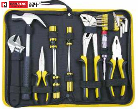 10,6,12, PCS HousehouseSet Tools, Alloy Toolbox, Combination, Set, Hoft Tools, مصنوعة من الفولاذ الكربوني، البولندية، الكبريات، مشبك الأسلاك، المطرقة، مفتاح الربط، القصاصات