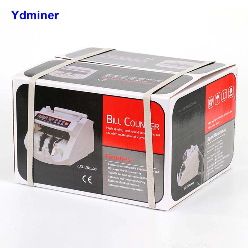 Cheap Money Counting Machine Banknote Bill Counter for Hotel / Store Yd-Bc2108