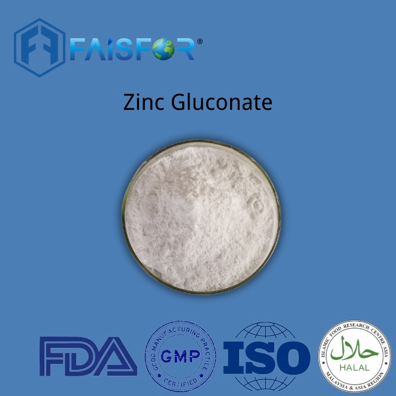 Food Additives Pharmaceutical Chemical Zinc Gluconate Powder