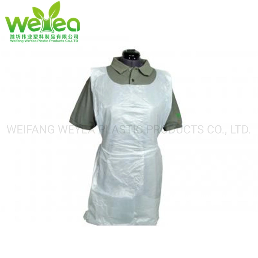 Wholesale/Supplier Personal Protection Cleaning Kitchen HDPE/LDPE/PE Polythene Disposable Aprons