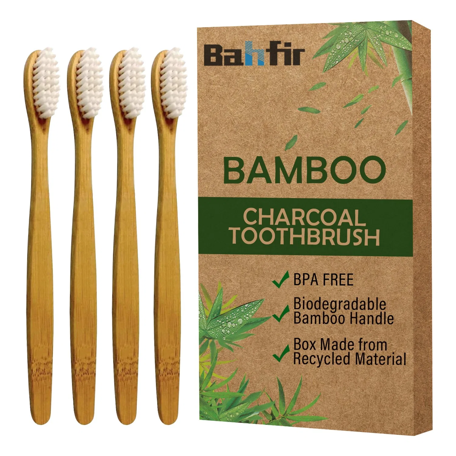 Anti-Bacterial Brand New Oral Care Bamboo Toothbrush