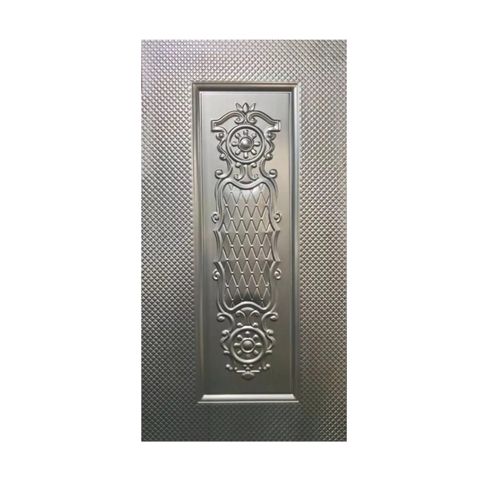 Promotion Modern Steel Panel Door Skin Design for Sale