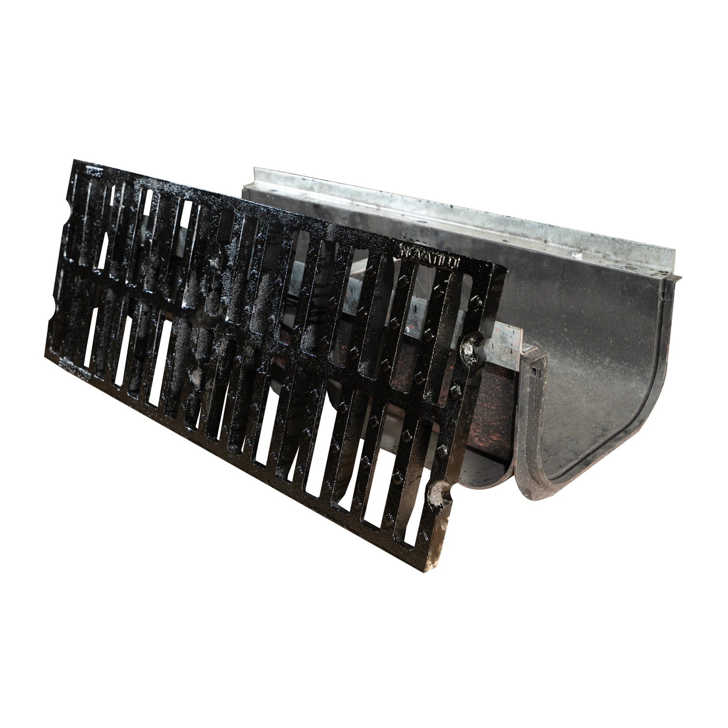 OEM Sand Die Casting Heavy Duty En124 Ductile Iron Square Gully Grate Manhole Grating