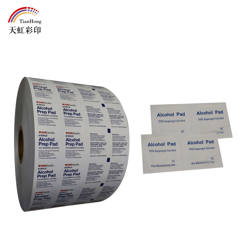 Medical Aluminum Foil Laminated Paperfor Alcohol Pad Packing