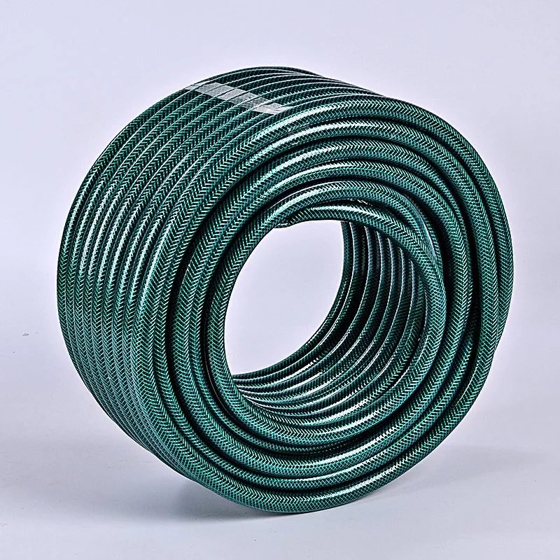 PVC Reinforced Garden Water Hose with Braided Polyester Thread