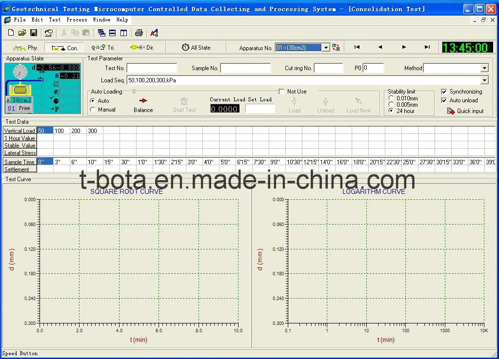 GZQ-1 Full Automatic Pneumatic Consolidometer Meter