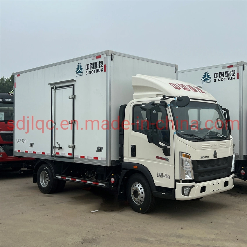 Низкая цена Новый Sinotruk HOWO Euro2 4X2 3-8т охлажденных погрузчика