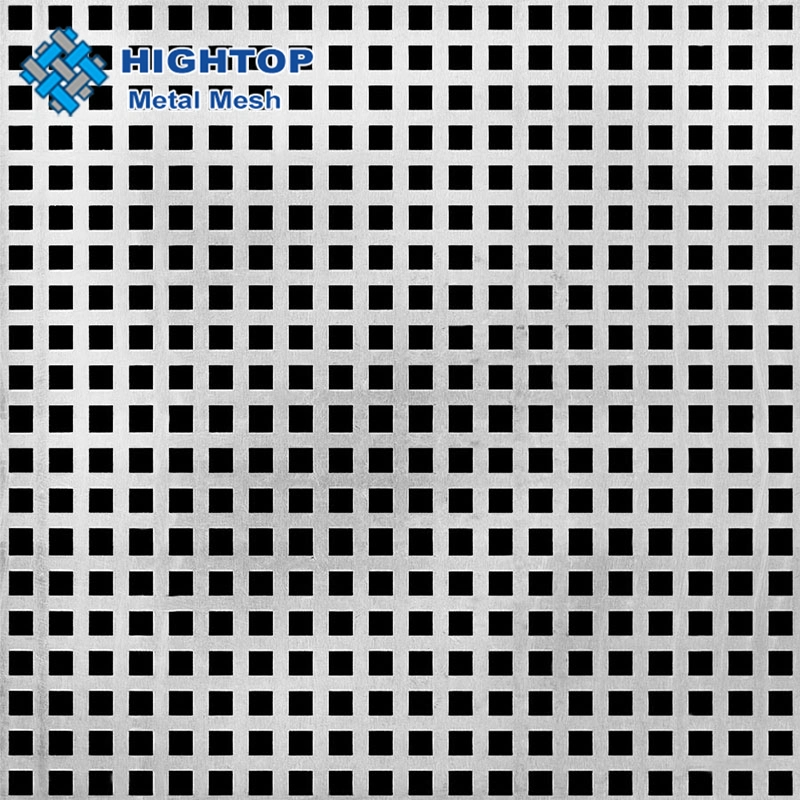 Decorative 10 20 50 Micron Stainless Steel Perforated Metal Sheet Screen