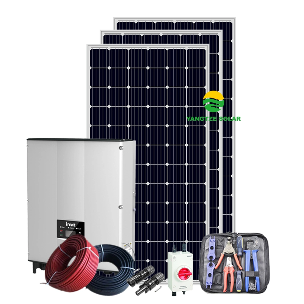 Yangtze 5kw 7kw 8kw 9kw on Grid Portable Solar Power System for Home