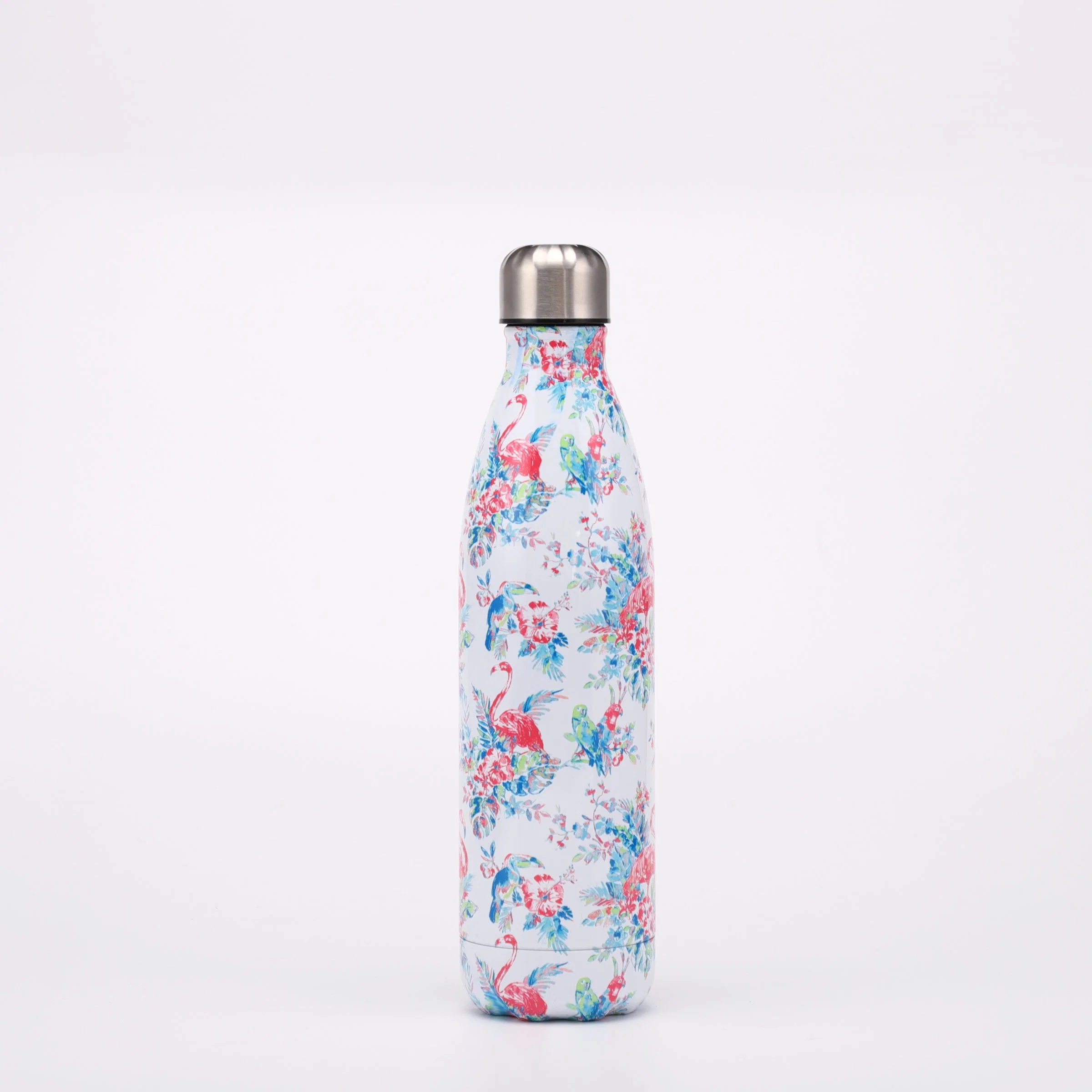 Travel Double Walled Vacuum Insulated Water Bottle Leak-Proof Cola Shape Stainless Steel Water Bottle 500ml, 750ml, 1000ml