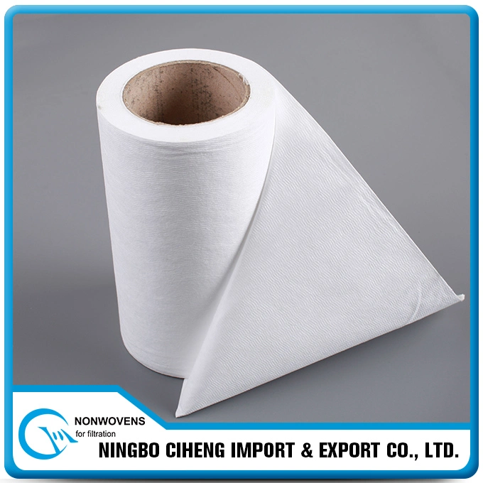 100% em filtro de PP/Melt-Blown/Nonwovn/Non-Woven/Não Tecidos Bfe99% 25/40/70GSM FFP2/FFP3 Produtos Têxteis