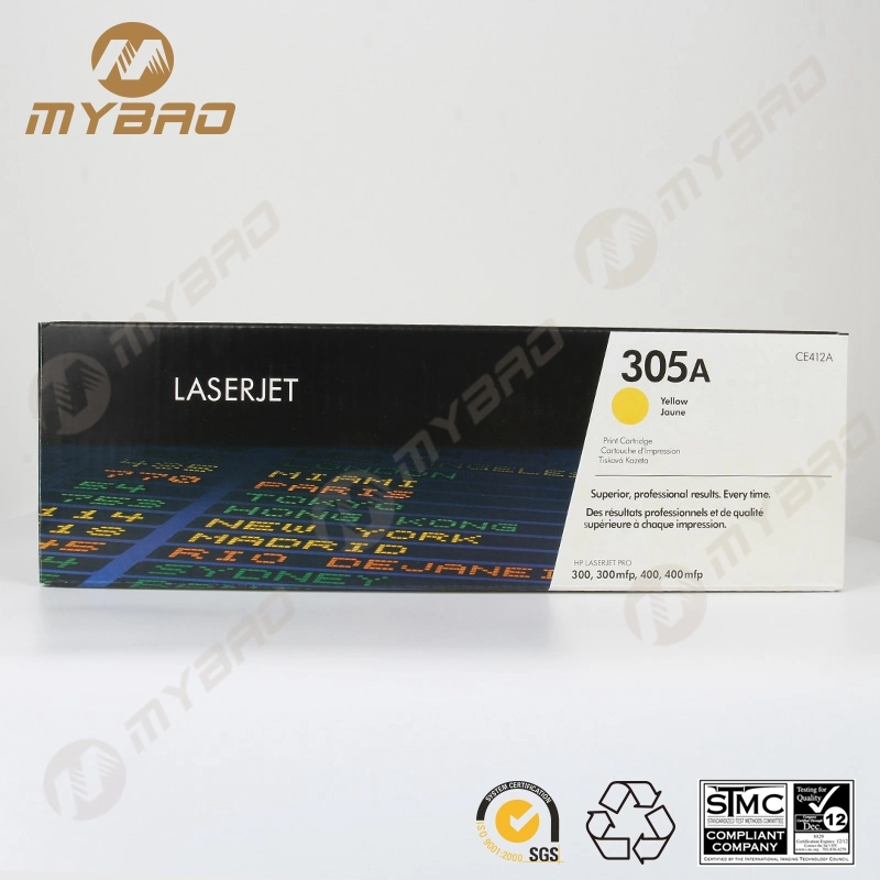 Original Toner Cartridges Color 305A for HP Ce410A