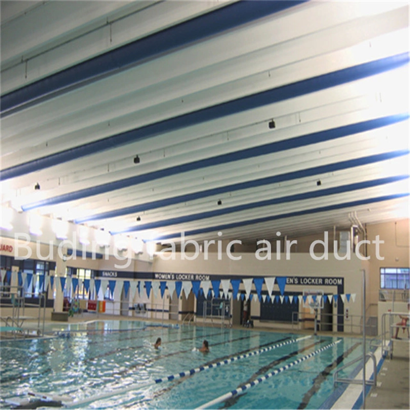 Swimming Baths Noise Reduction Air Purification HVAC Fabric Air Duct